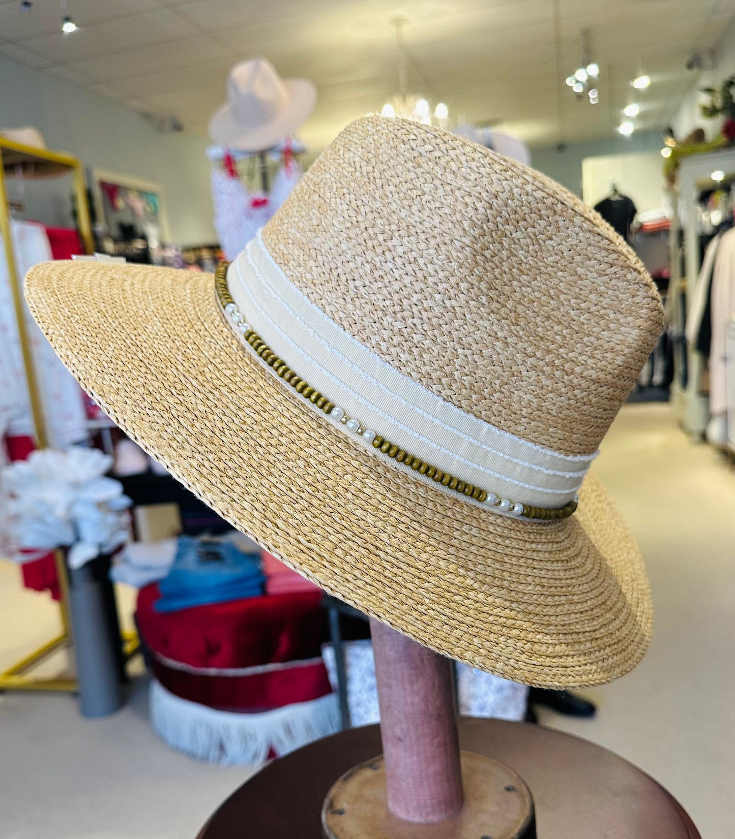 San Diego Hat Company Coco Paper Braid Fedora