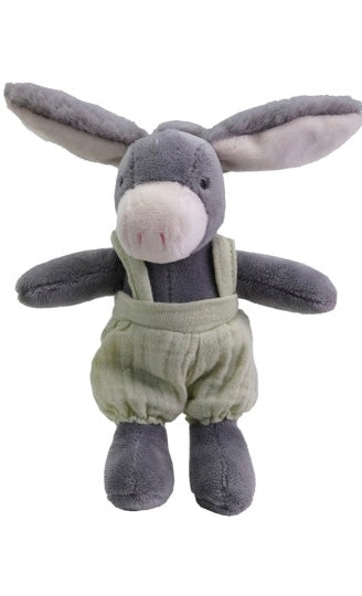 Creative Coop Cotton Animals In Overalls
