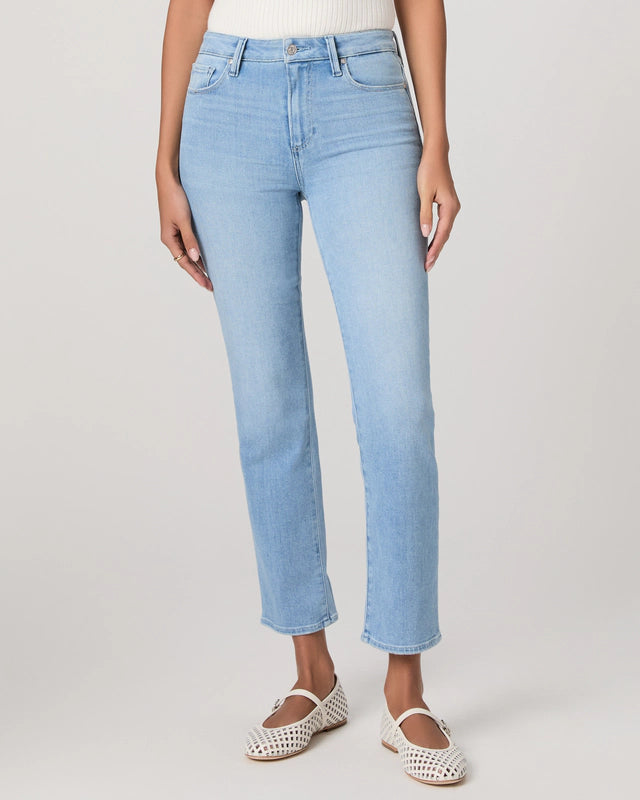 Paige Cindy Seamed Belt Loops Santorini Sky