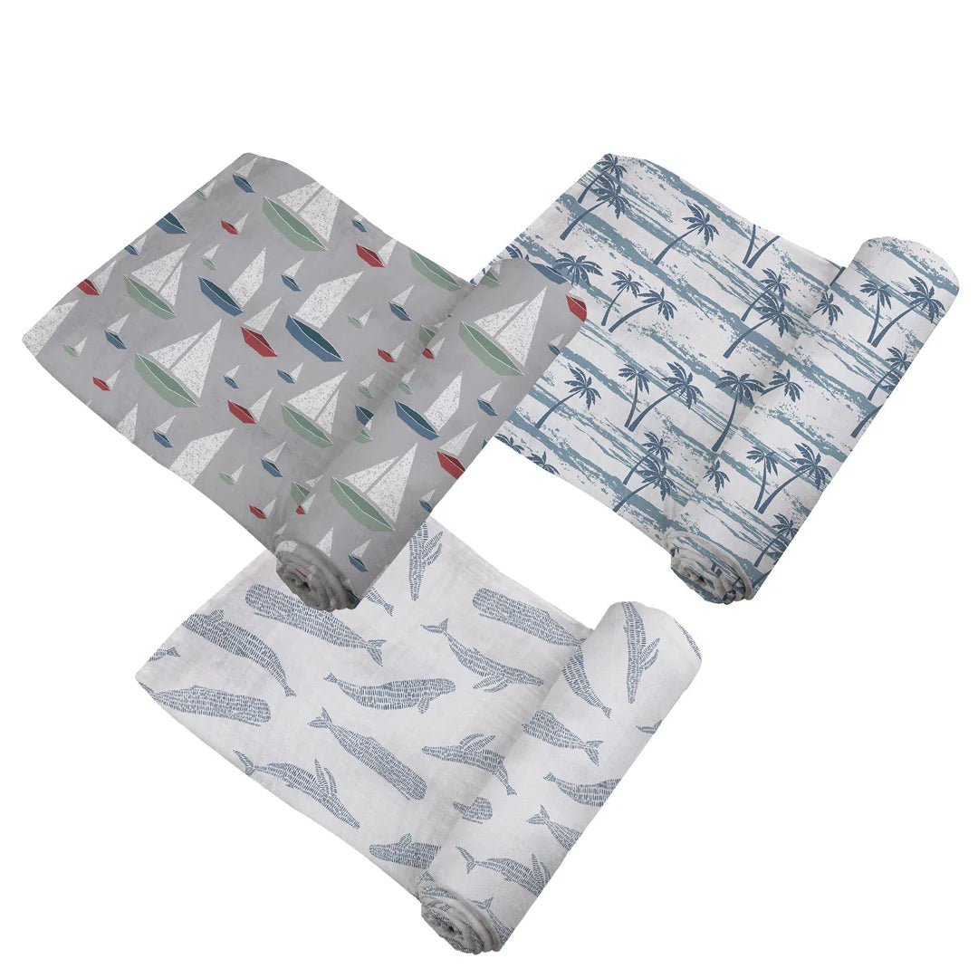 Newcastle Bamboo Swaddle 3 Pack