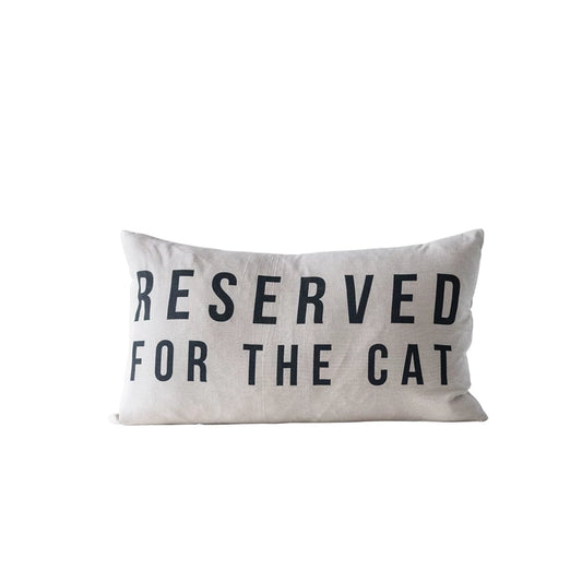 Creative Coop Cat Pillow