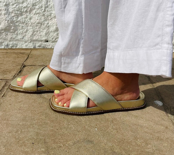 Matisse Hannah Gold Slide