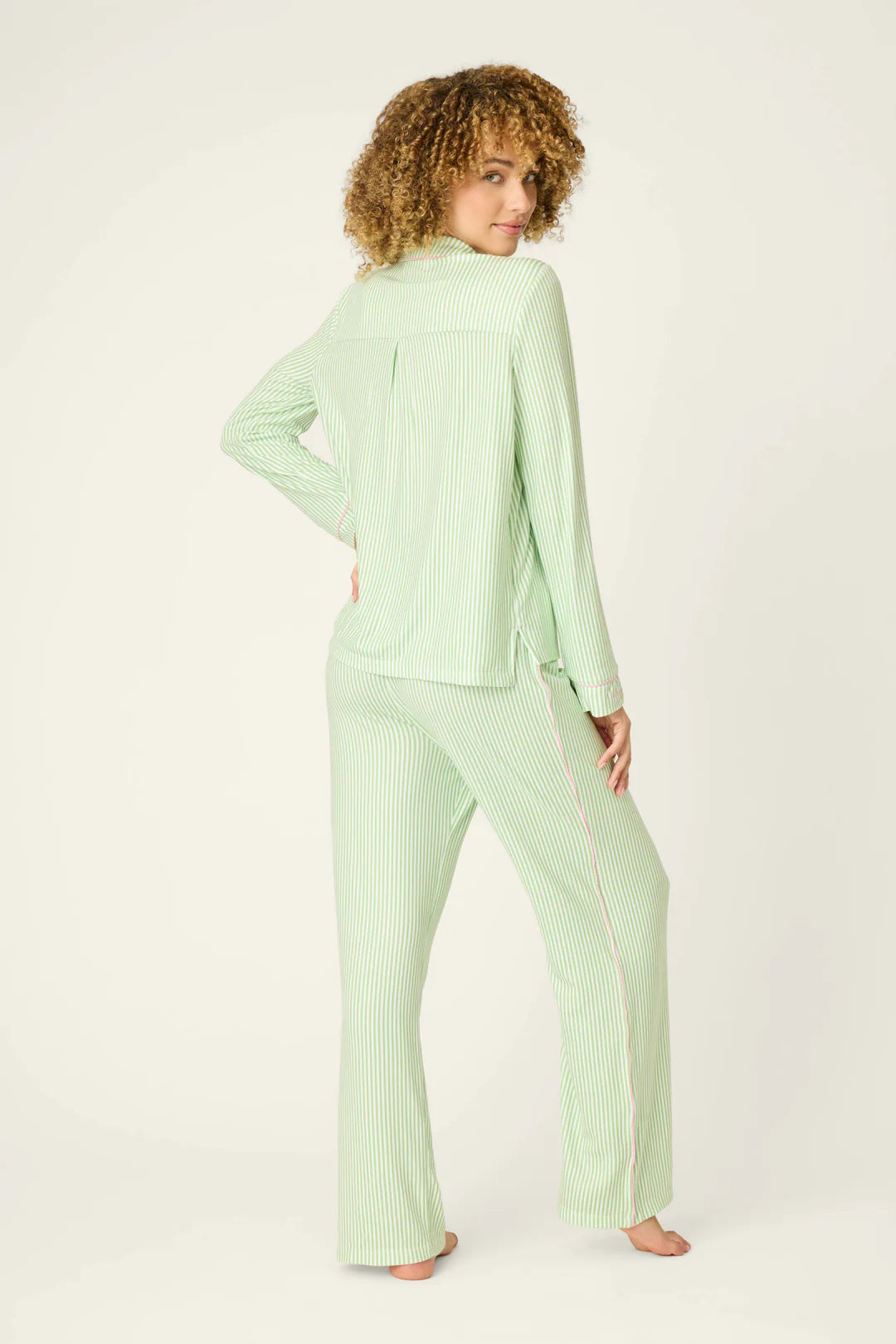 PJ Salvage Pupcation Palms Kiwi Pj Set