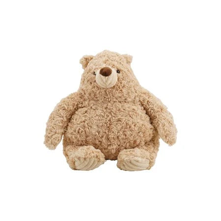 Creative Coop Plush Brown Bear