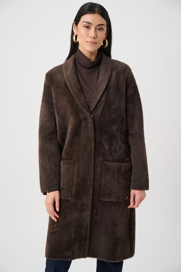 Joseph Ribkoff Faux Fur Coat