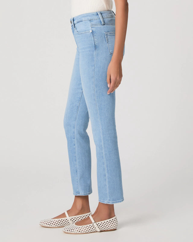 Paige Cindy Seamed Belt Loops Santorini Sky