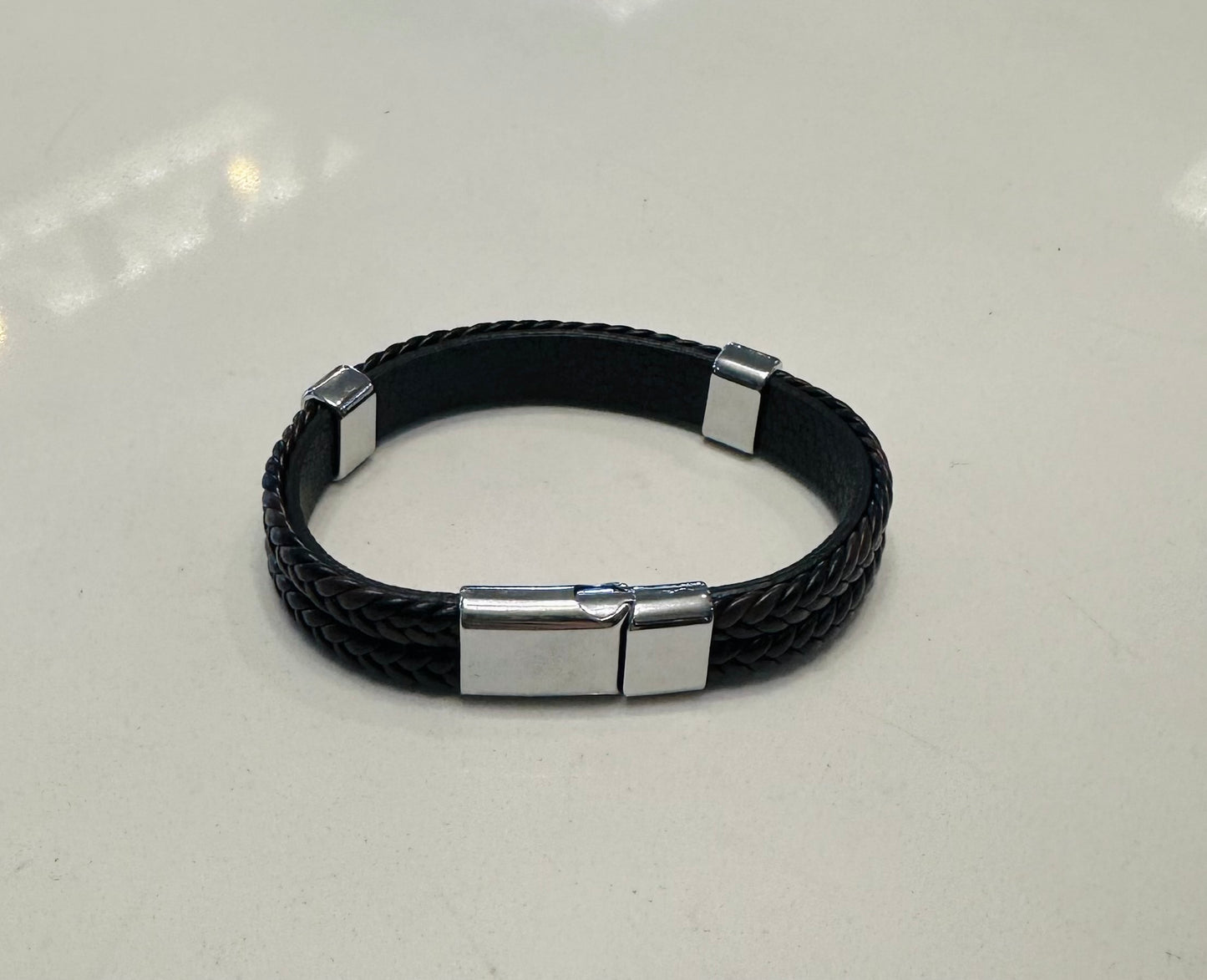 Braided Leather Bracelet