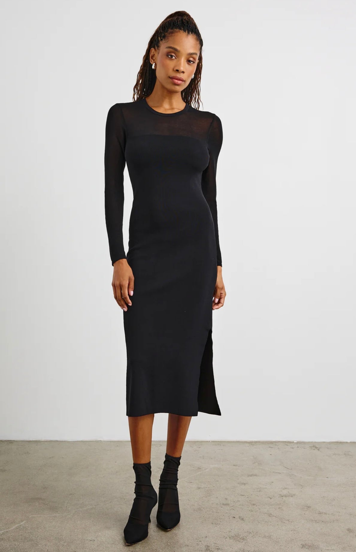 Rails Luz Dress Black