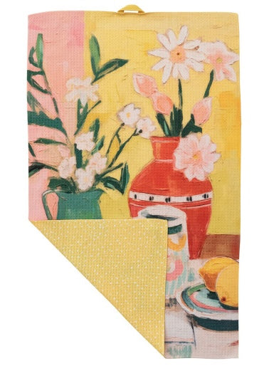 Creative Coop Two Sided Microfiber Tea Towels