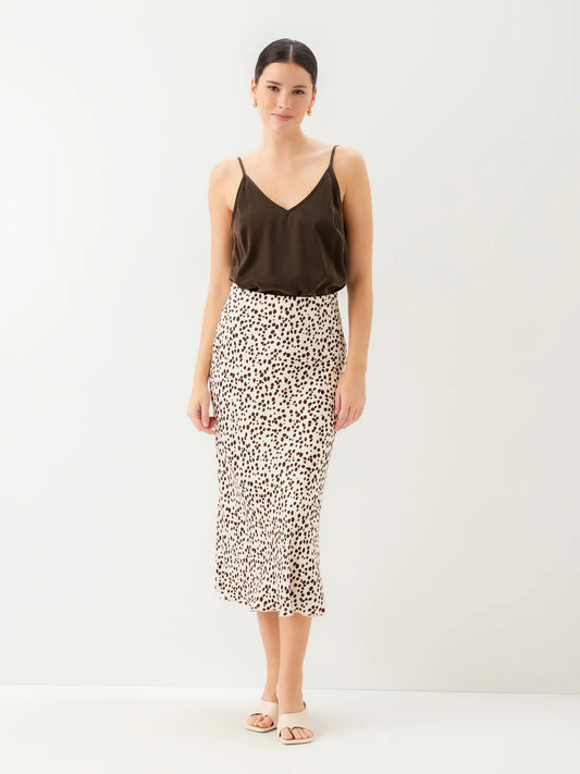 Fifteen Twenty Mia Bias Midi Skirt