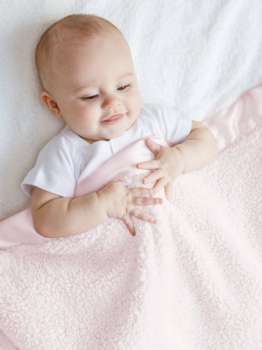 Little Giraffe Chenille Baby Blanket