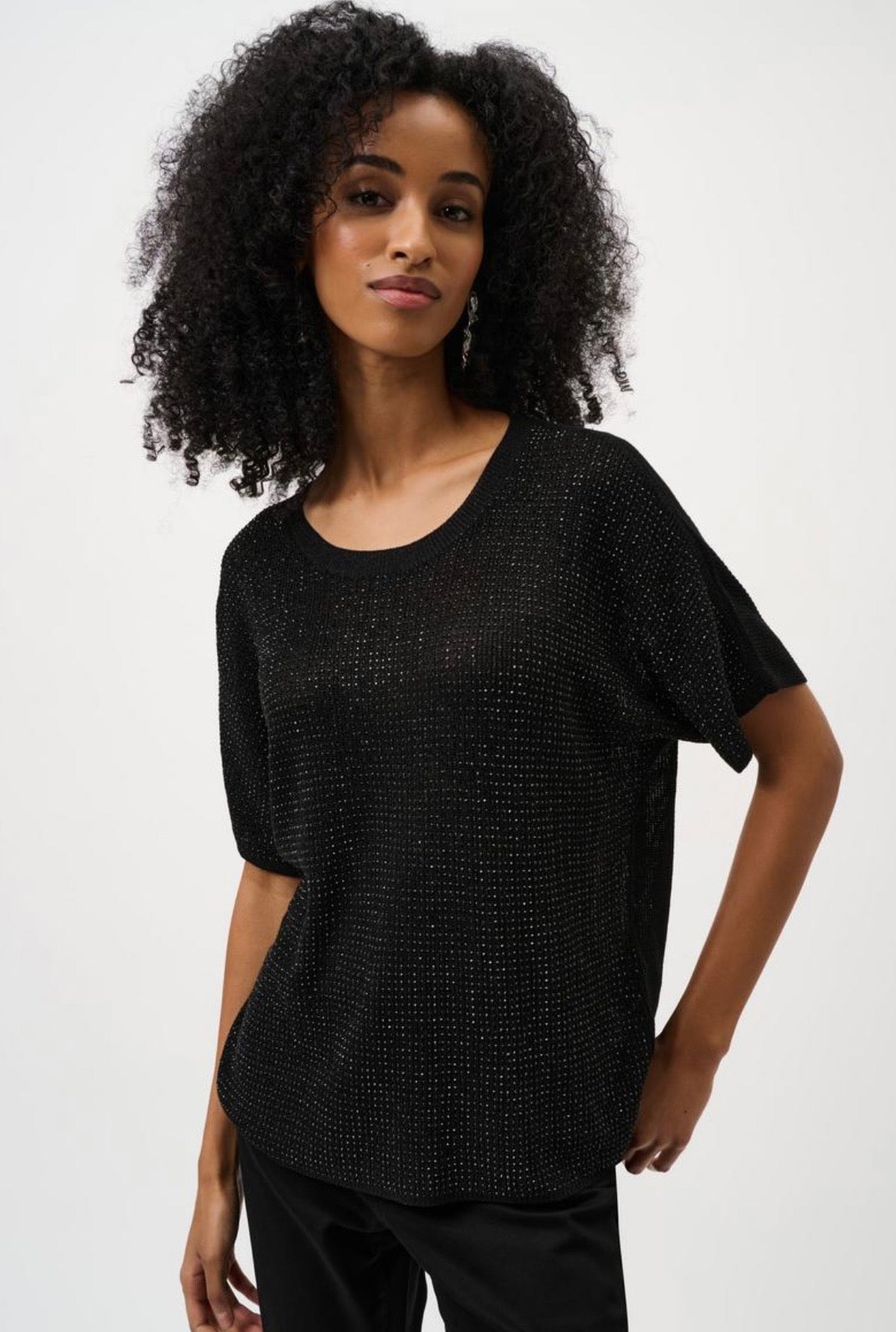 Joseph Ribkoff Jeweled Pullover