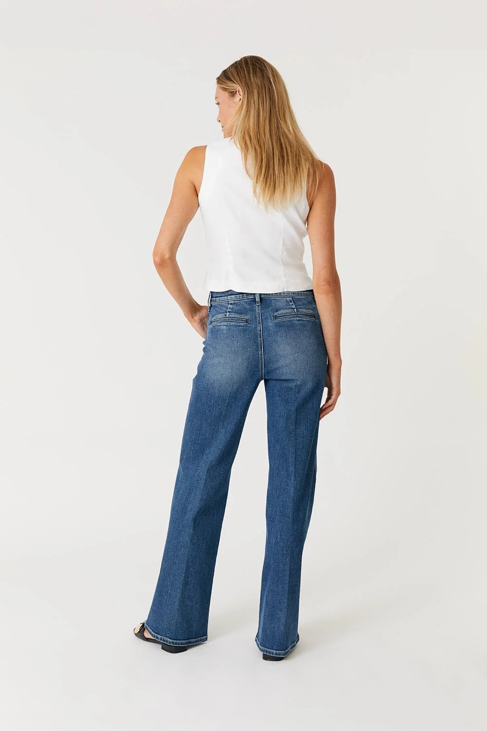 Level99 Ellis Denim Trouser