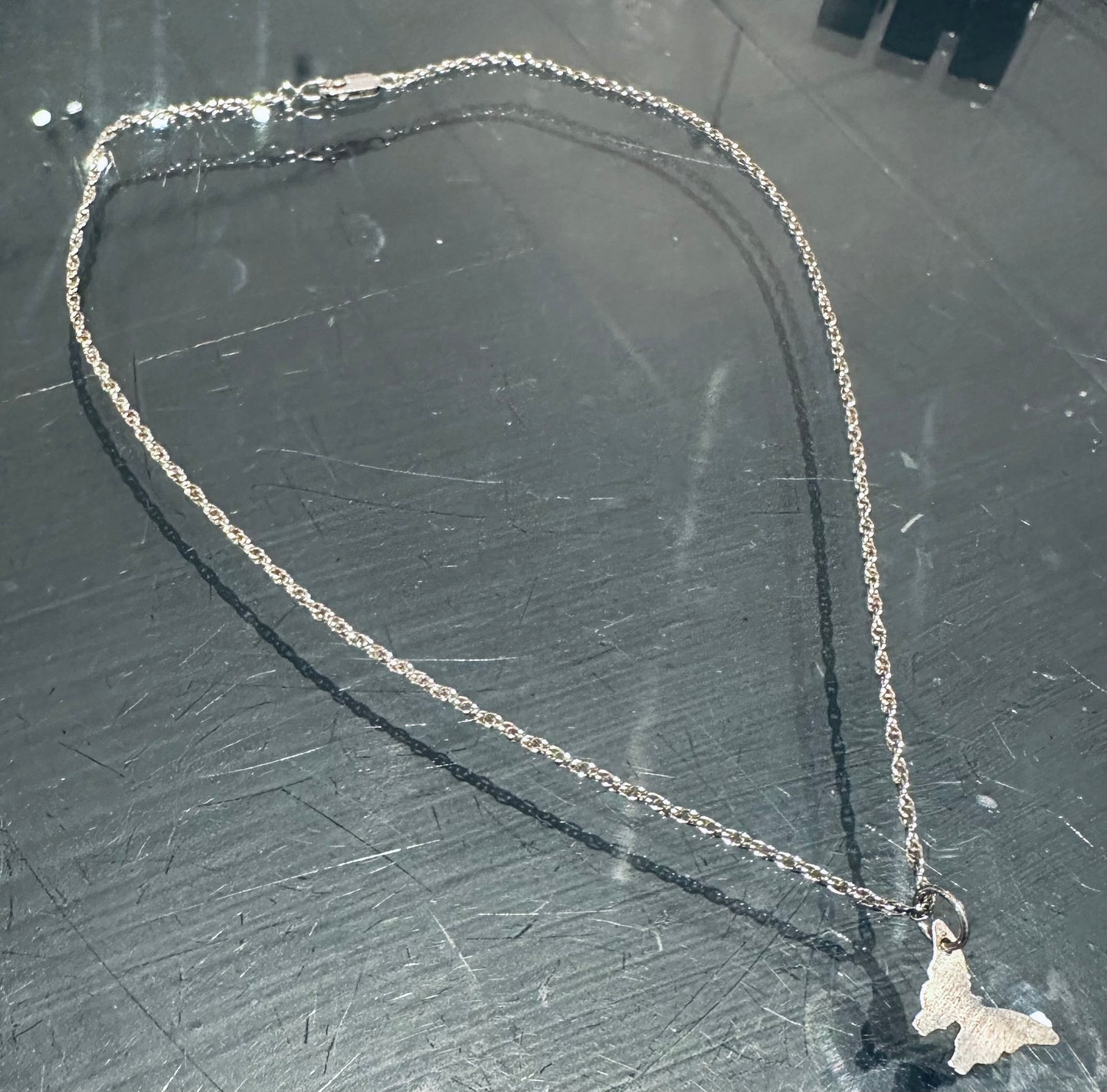 Sterling Silver Butterfly Necklace