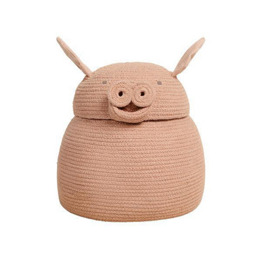 Lorena Canals Peggy the Pig Storage Basket
