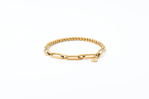 Meralora Stretch And Chain Bracelet