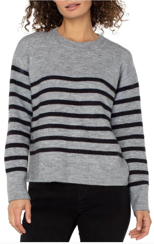 Liverpool Drop Shoulder Crew Neck Top