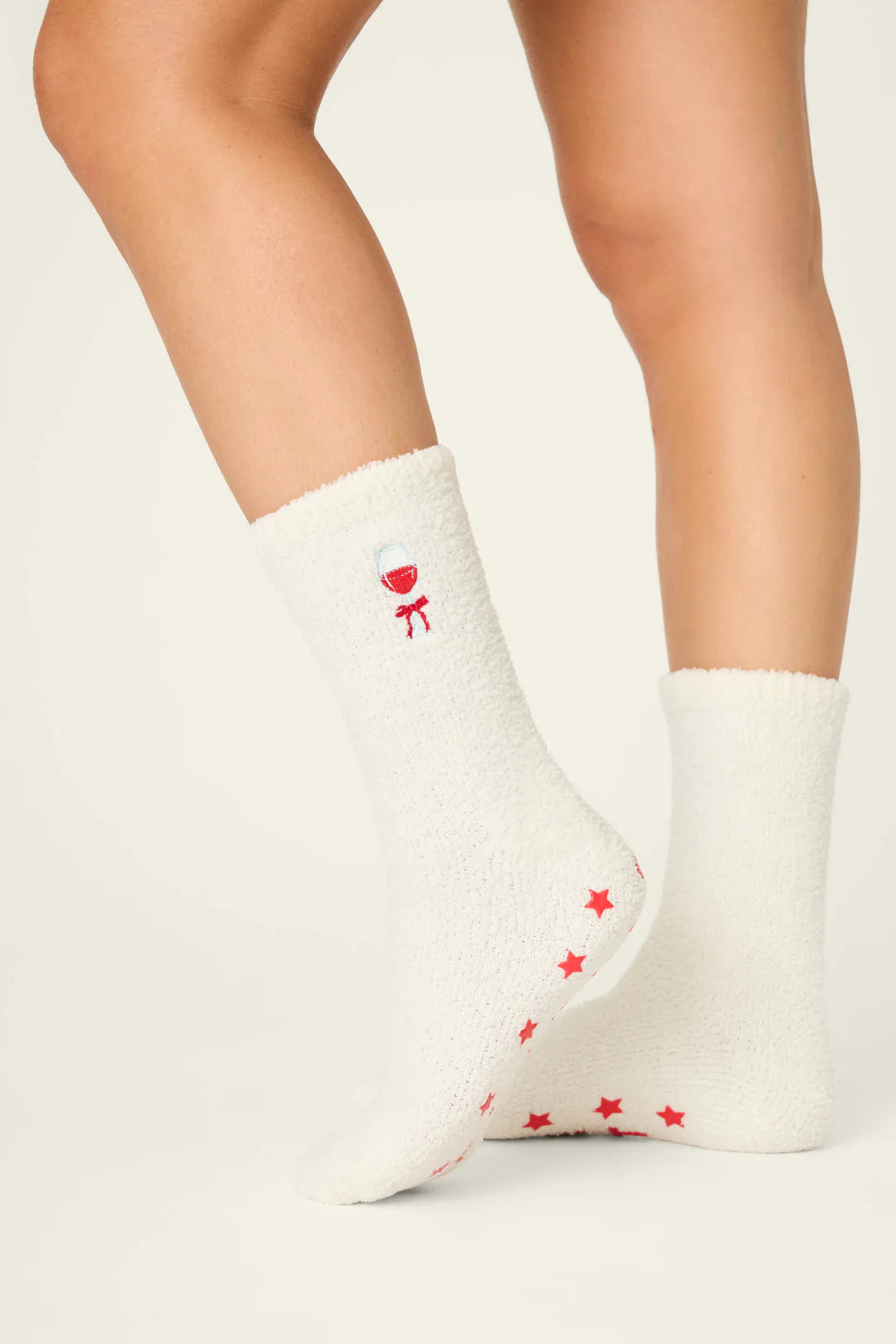 PJ Salvage Festive Socks W/Grips