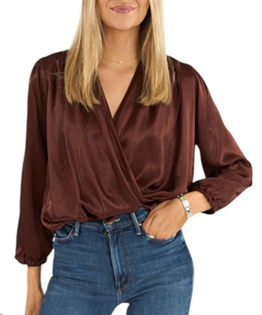 Michael Stars Vita Surplice Top