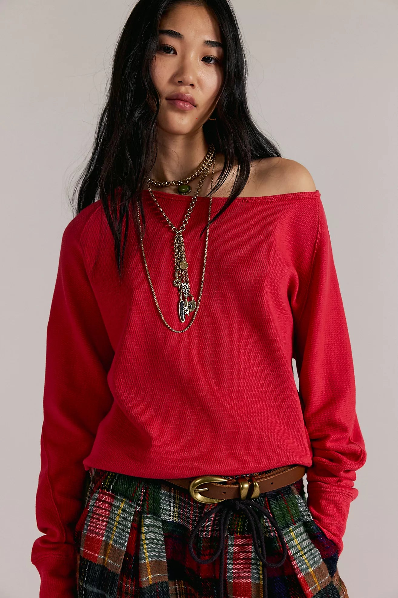 Free People Jess Long Sleeve Top