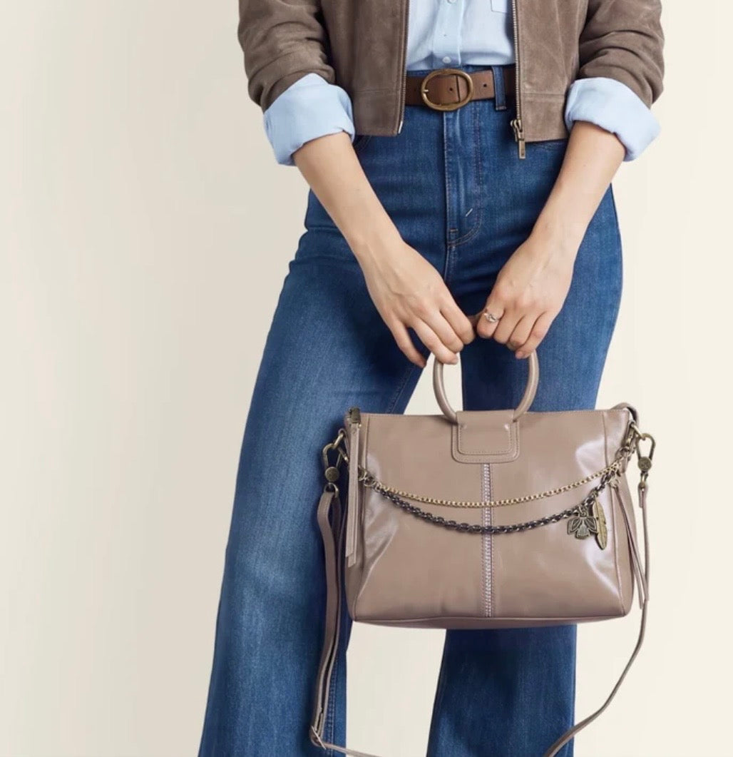 Hobo Sheila Medium Satchel Woodsmoke