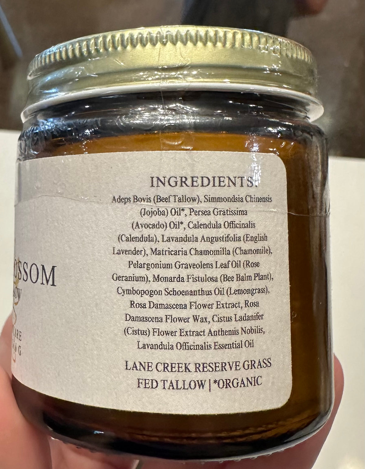 Milkmaid Skincare Golden Blossom Whipped Tallow 2oz