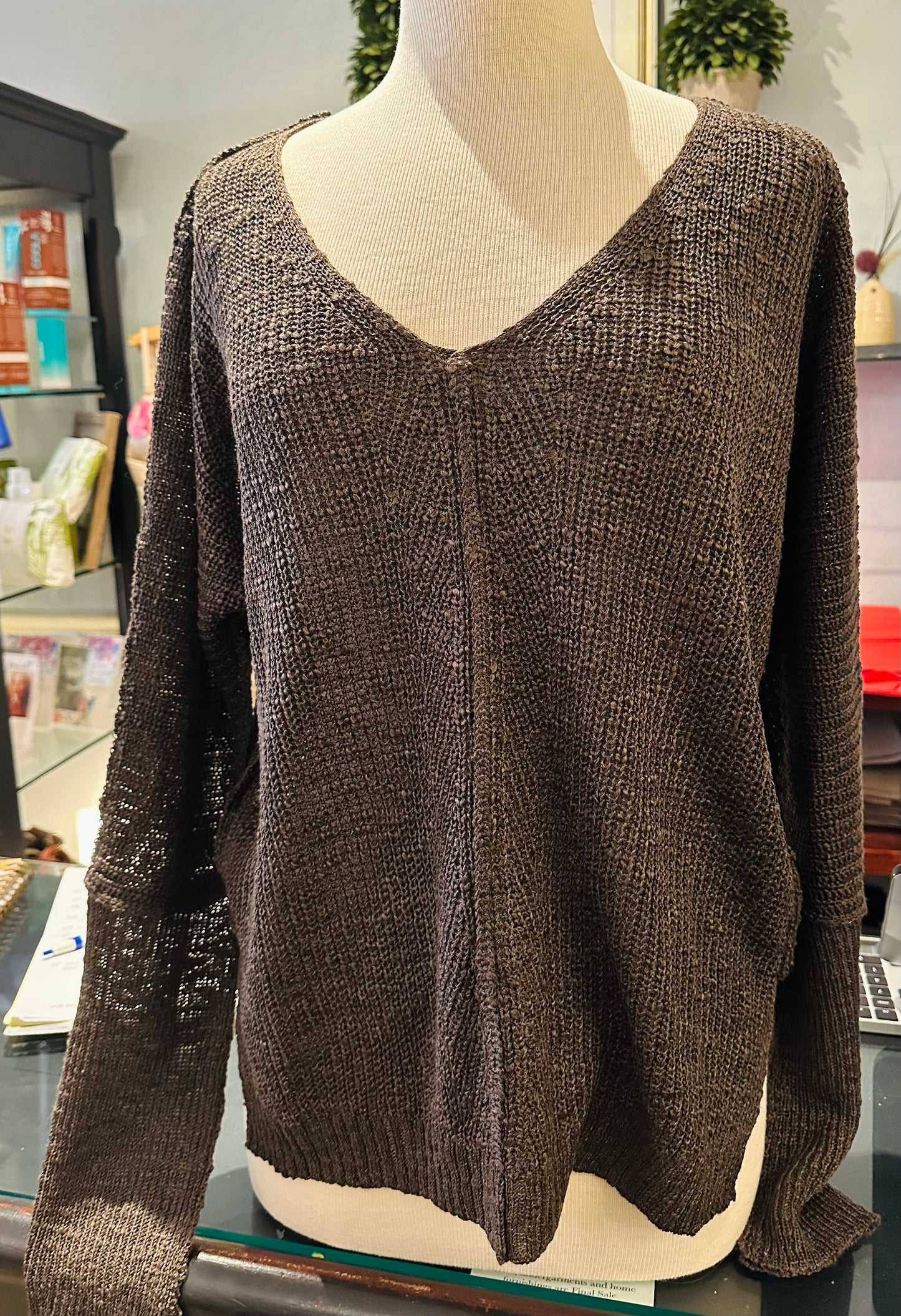Bluivy Sheer Loose fit V-Neck