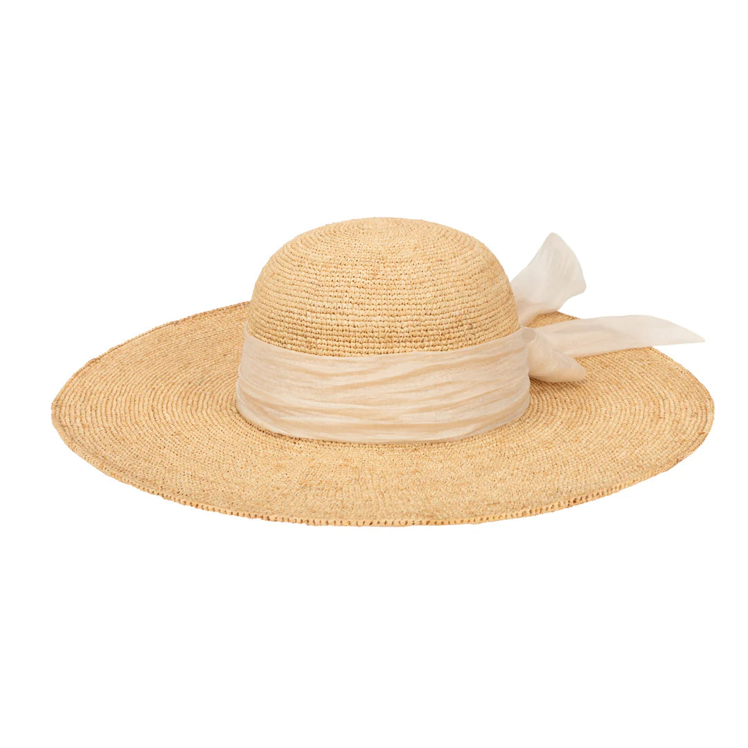 San Diego Hat Co. Lily Raffia Sun Hat