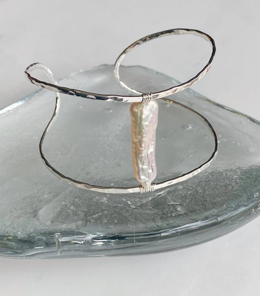 Bonnie Boardman Organic Pearl Cuff SS