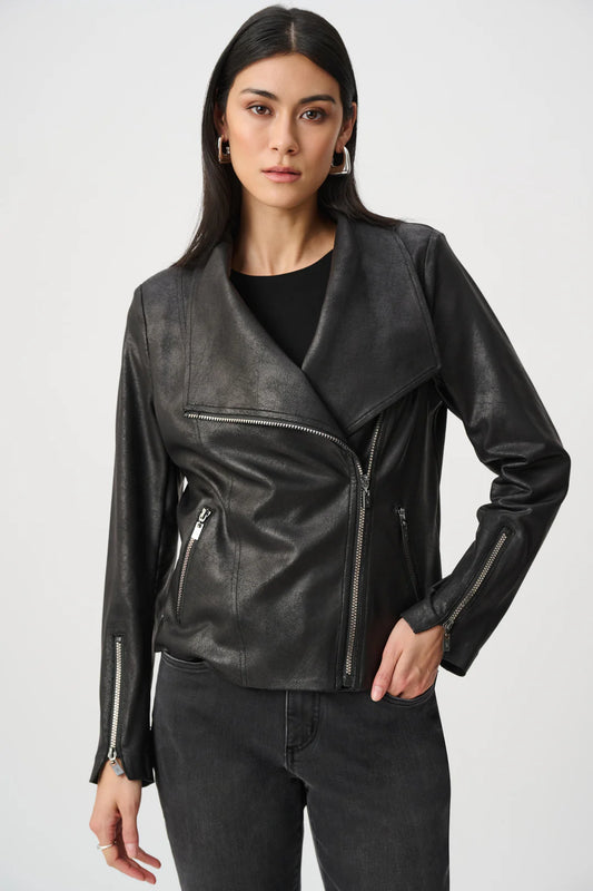 Joseph Ribkoff Foiled Knit Jacket