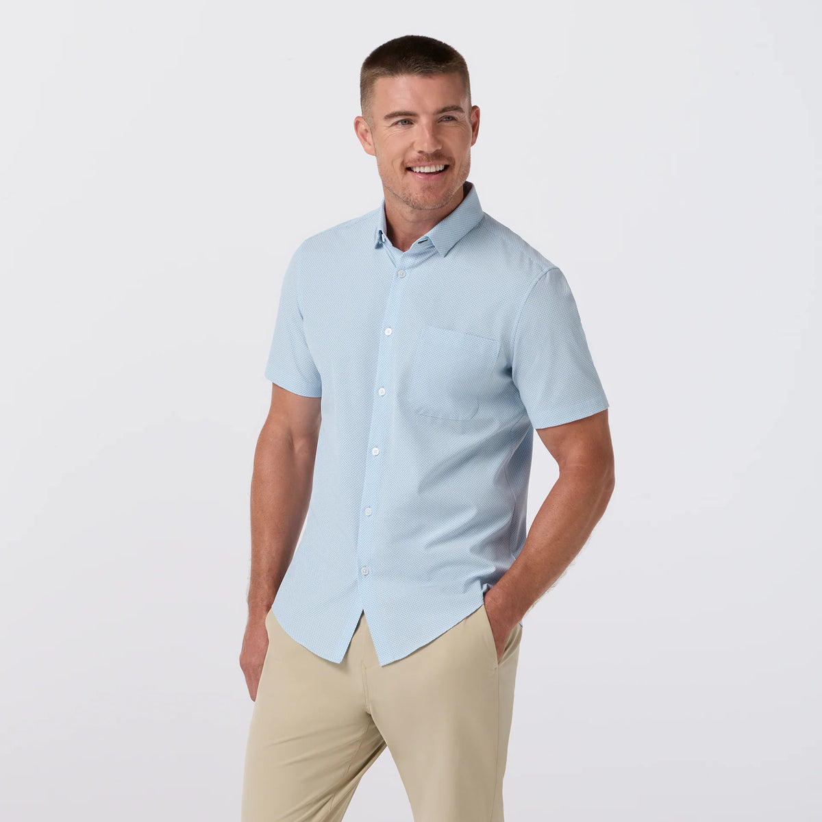 Mizzen+Main Leeward SS Dress Shirt