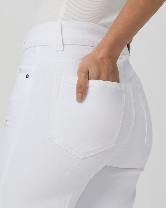 Paige Sasha Ankle Crisp White