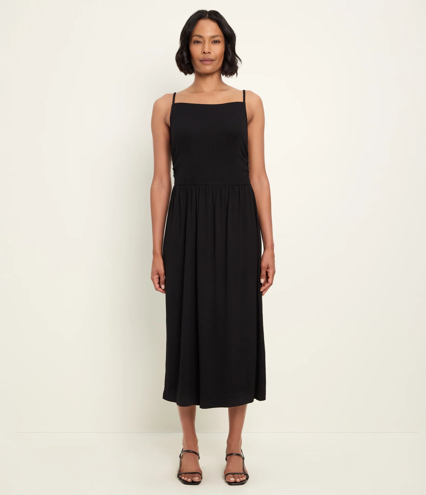 Michael Stars Matilda Square Neck Midi Dress