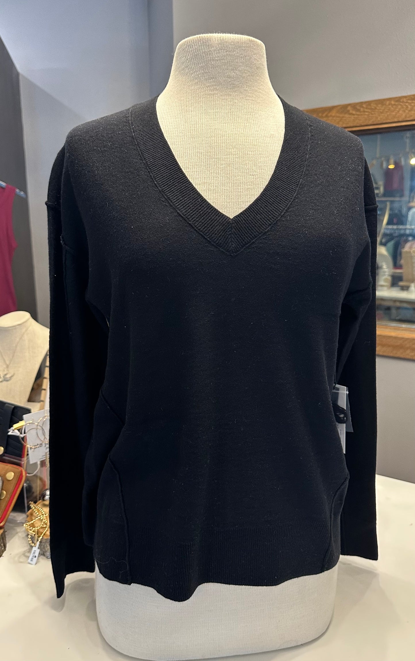 Michael Stars Halsey V-Neck Pullover