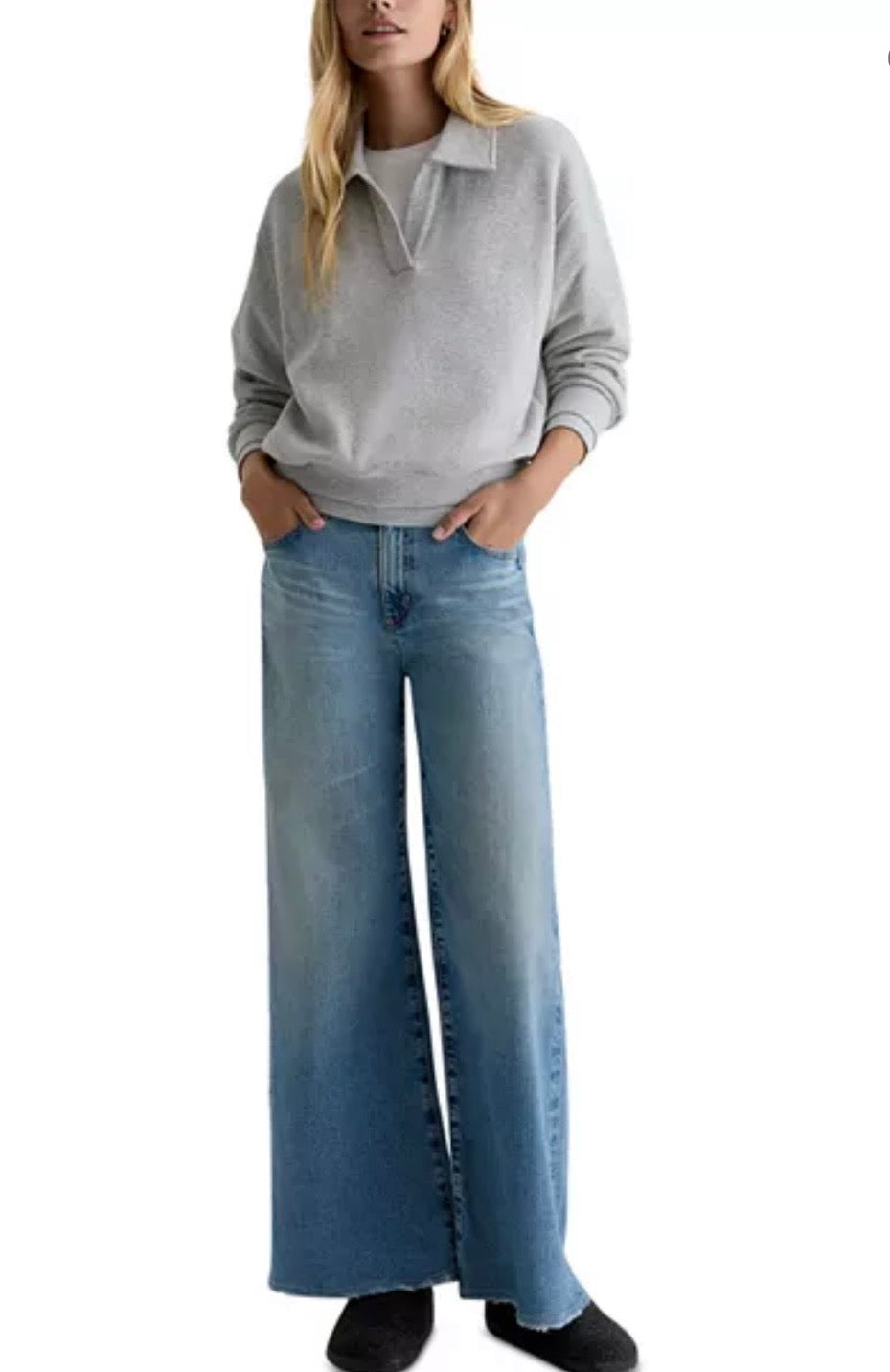 AG Saige Wide Leg Jean American West