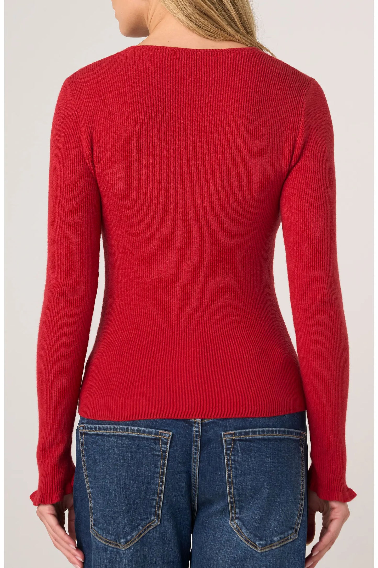Liverpool L/S Sweetheart Neck Top