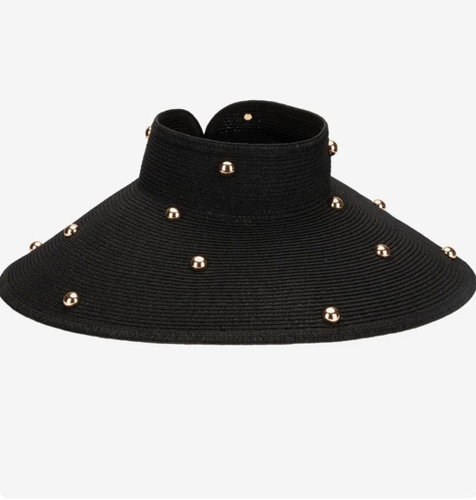San Diego Hat Co. Ruth Studded Visor
