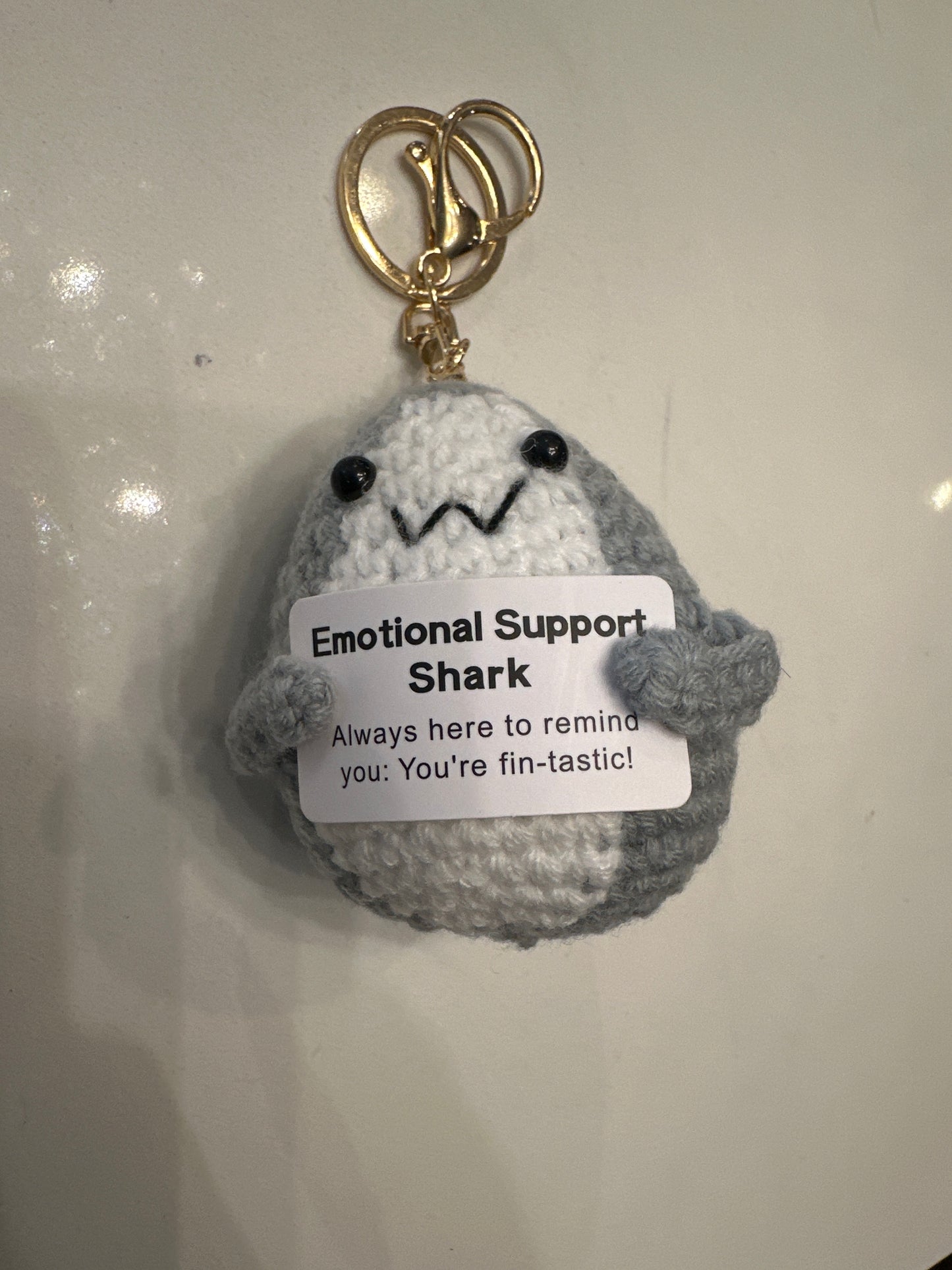 Inspirational Animal Knitted Key Chain