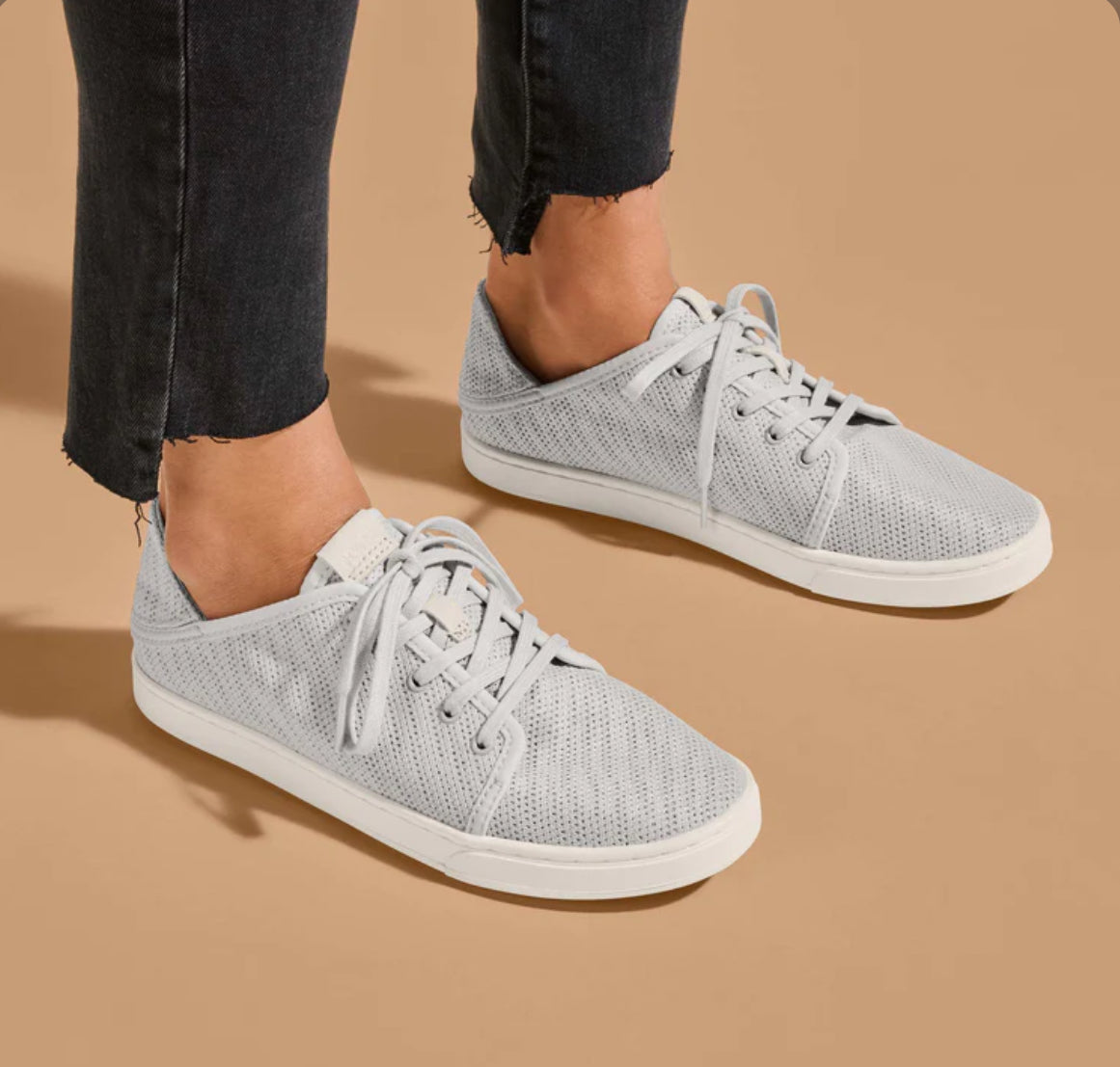 Olukai Pehuea Li Sneaker Mist Grey