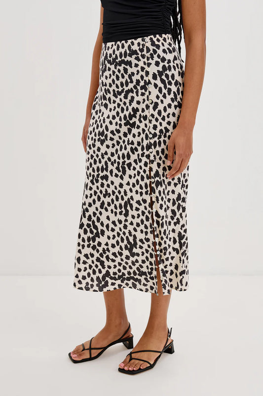 Rails Hepburn Skirt Spotted Taupe
