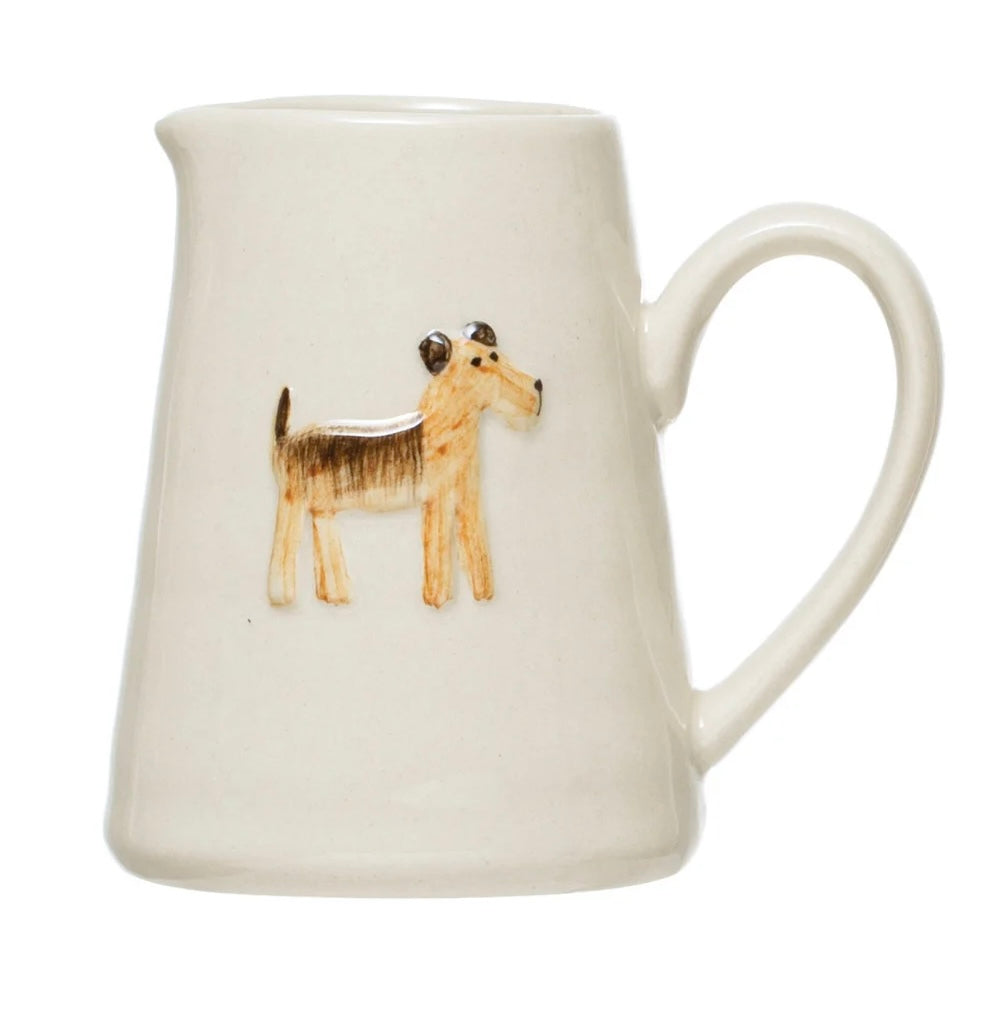 Creative Coop Mini Stoneware Pitchers