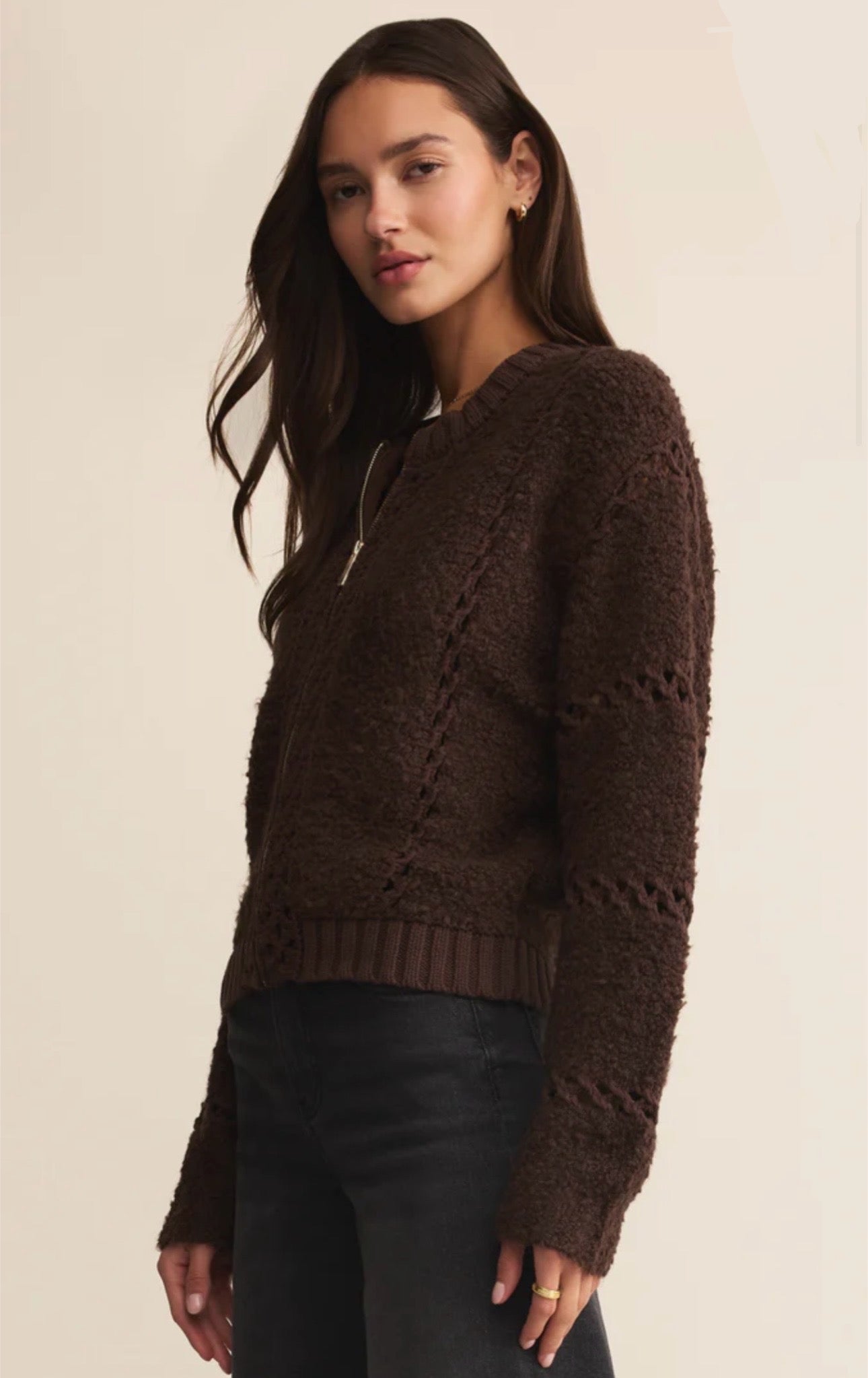ZSupply Sundance Zip Up Sweater