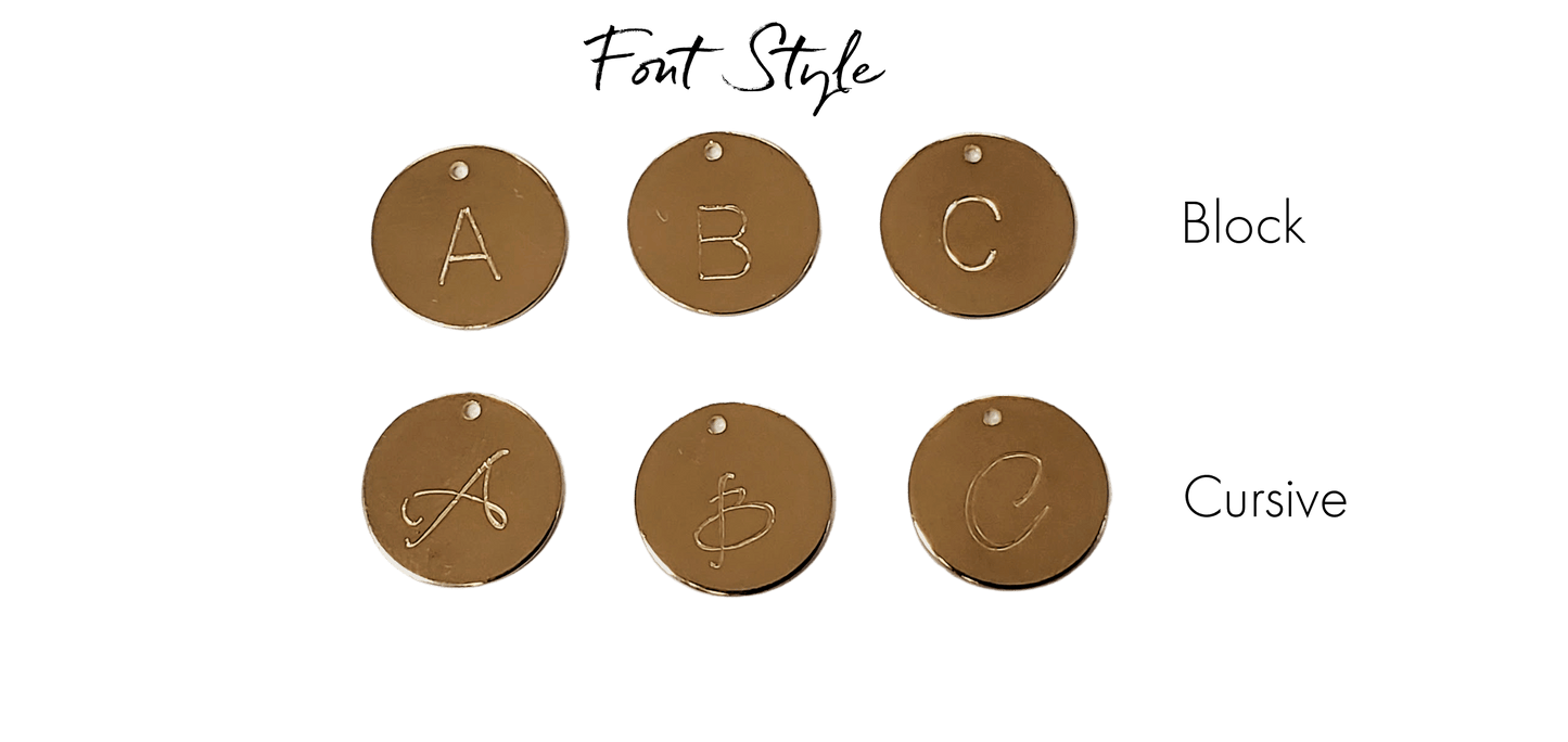 Classic Coin Necklace: 18" / Butter / 14k Gold Fill