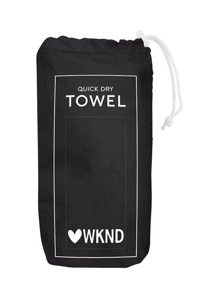 Bella Sleep Spa Quick Dry Towel Love Weekend