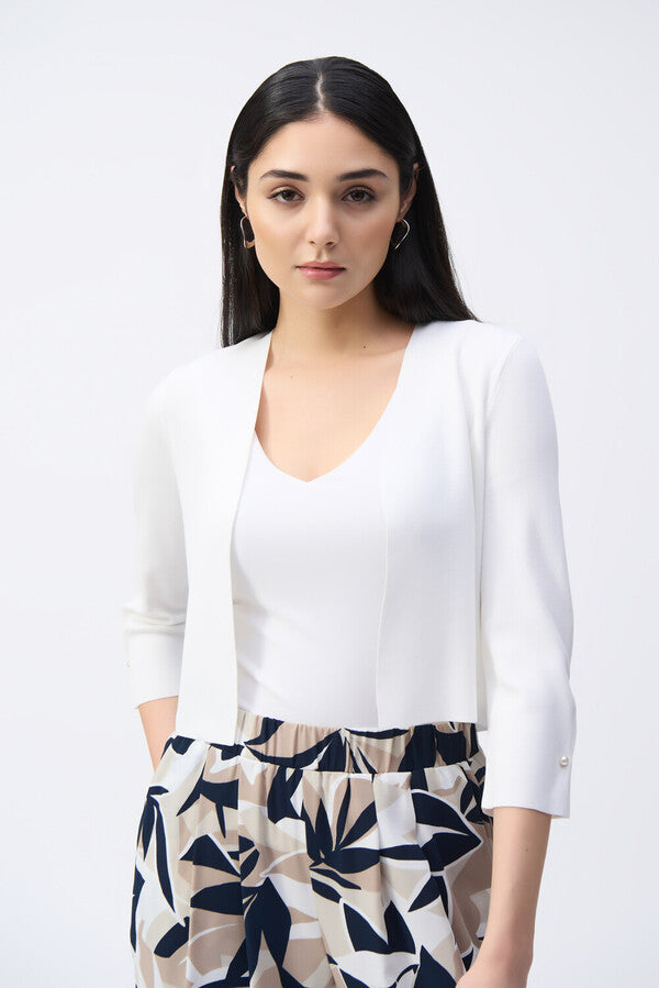 Joseph Ribkoff Coverup W/Button Sleeve Detail