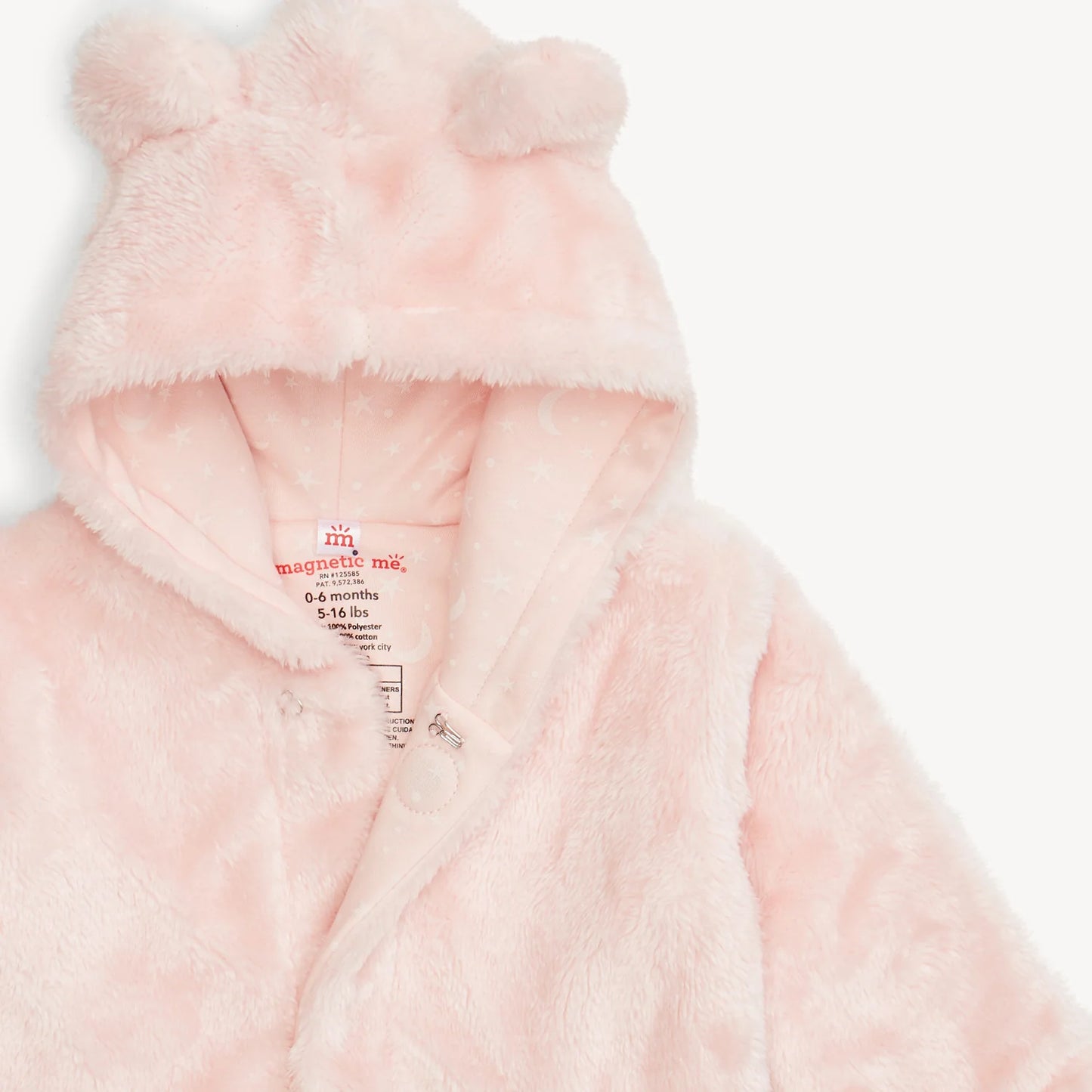 Magnetic Me Minky Bear Jacket