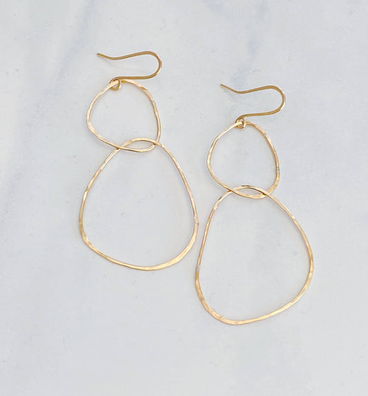 Bonnie Boardman River Rock Earrings GF
