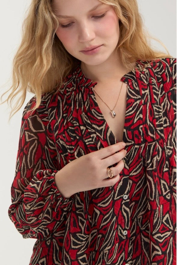 Liverpool Pin Tucked Blouse