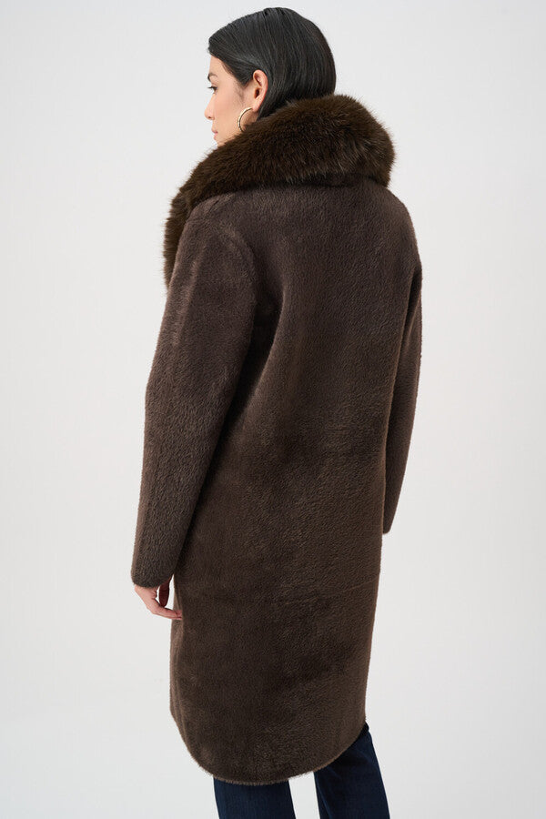 Joseph Ribkoff Faux Fur Coat