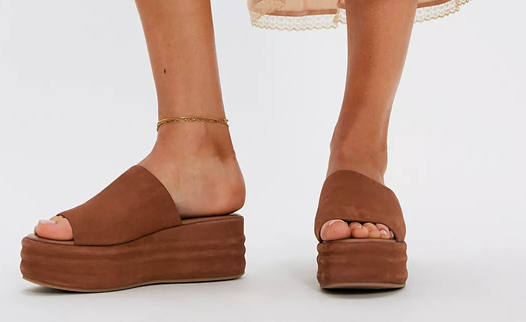 Free People Harbor Flatform Sandal
